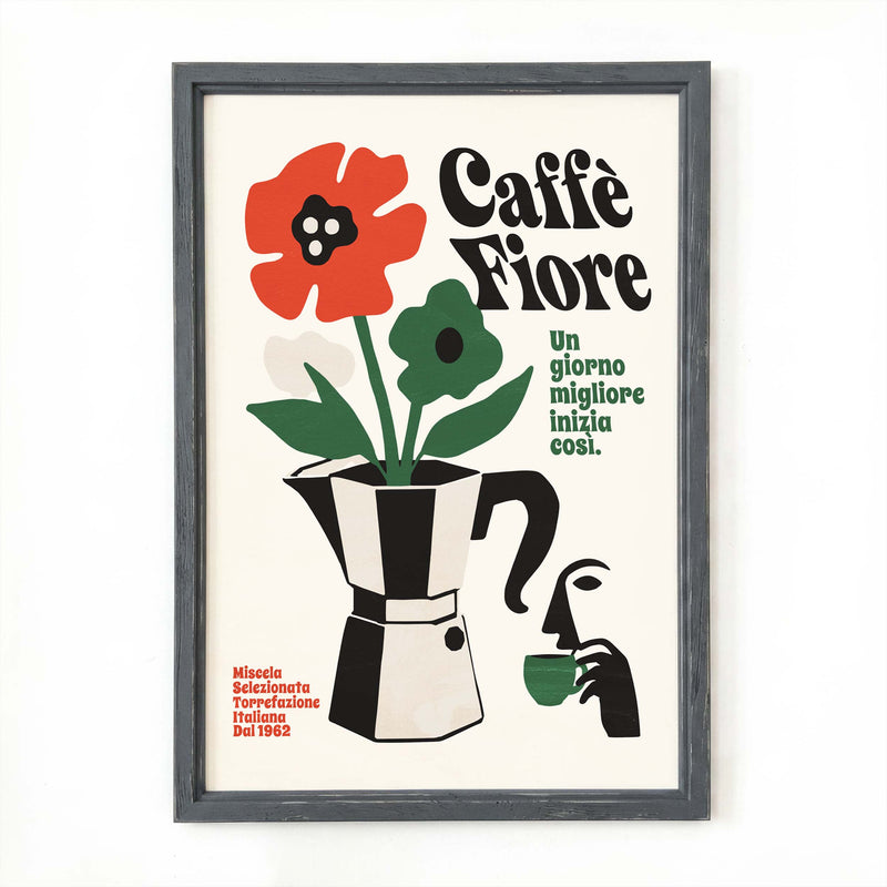 Italian Coffee Print