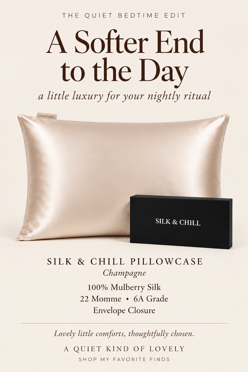 Silk & Chill Mulberry Silk Pillowcase