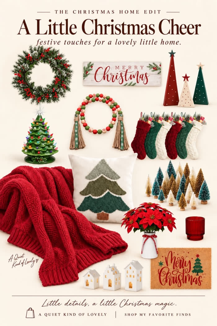 A Little Christmas Cheer collage