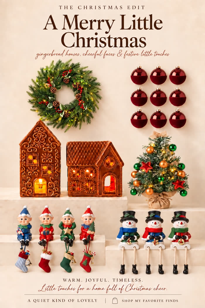 A Merry Little Christmas collage